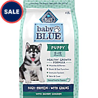 Blue Buffalo Baby Blue Healthy Growth Formula with DHA, High-Protein Savory Chicken Recipe Natural Dry Food for Puppies