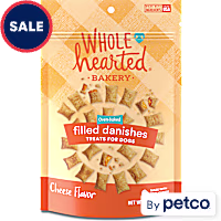 WholeHearted Tasty Snacks Bakery Cheese-Filled Danish Dog Treats