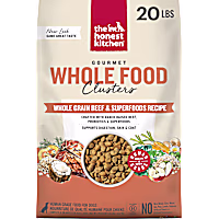 The Honest Kitchen Gourmet Whole Food Clusters Whole Grain Beef & Superfoods Recipe Dog Food
