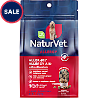 NaturVet Hickory Smoked Bacon Flavor, Aller-911 Allergy Aid Supplements for Dogs