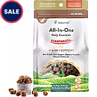 NaturVet Scoopables All-In-One 4-in-1 Support For Dogs Chews