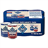 Blue Buffalo Homestyle Chicken and Beef Dinner Recipe Adult Wet Dog Food Variety Pack