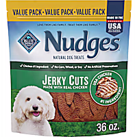 Blue Buffalo Nudges Chicken Jerky Cuts Natural Dog Treats