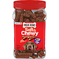 Milk-Bone Soft and Chewy Beef & Filet Mignon Recipe With Chuck Roast Dog Treats