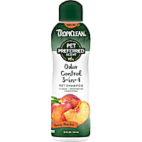 TropiClean Pet Preferred Sunny Peach Odor Control Shampoo for Dogs & Cats