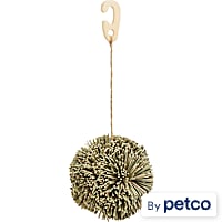 EveryYay Grassy Nibblers Hanging Activity Chew Ball for Small Animals