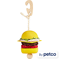 EveryYay Burger Hanging Toy for Small Animals