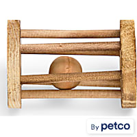 EveryYay Wood Wheel with Ball for Small Animals