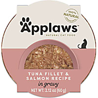 Applaws Natural Wet Cat Food Tuna Fillet with Salmon in Gravy