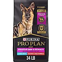 Purina Pro Plan Specialized Sensitive Skin & Stomach With Probiotics Large Breed Dry Dog Food