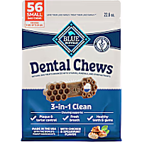 Blue Buffalo Chicken & Spearmint Dental Chews Small Natural Dog Treats
