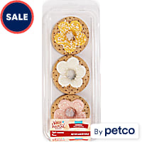 WholeHearted Tasty Snacks Celebration Donut-Shaped Dog Cookies
