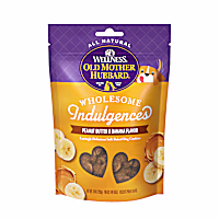 Wellness Old Mother Hubbard Wholesome Indulgences Peanut Butter & Banana Flavor Natural Dog Treats