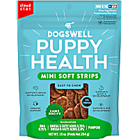 Dogswell Puppy Lifestage Lamb Mini Soft Strips Dog Treats