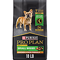 Purina Pro Plan Complete Essentials Small Breed 7 Plus Shredded Blend Chicken and Rice Formula Senior Dry Dog Food