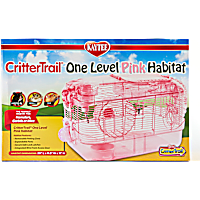 Kaytee Pink CritterTrail 1-Level Habitat for Small Animals