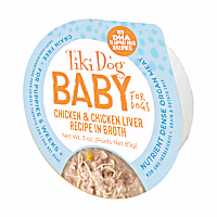 Tiki Dog Baby Whole Chicken & Chicken Liver Wet Dog Food