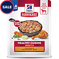 Hill's Science Diet Adult Healthy Cuisine Chicken & Vegetables Stew Wet Dog Food