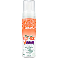 TropiClean Natural* Flea + Tick Waterless Shampoo for Cats