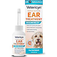 Vetericyn Triple-Action Ear Treatment for Dogs, Cats, and Small Animals