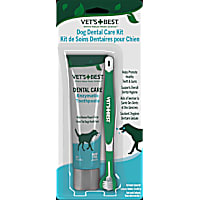 Vet's Best Enzymatic Toothbrush Adult Dental Kit for Dogs