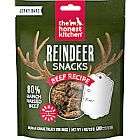 The Honest Kitchen Jerky Harvest Mini Bars Beef Recipe with Carrots & Apples Dog Treats