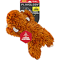 Playology Beef Scented Highland Cow Plush Squeaky Dog Toy