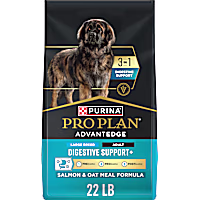 Purina Pro Plan AdvantEDGE Digestive Support Plus Large Breed Salmon & Oat Meal Formula Adult Dry Dog Food