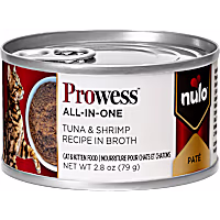 Nulo Prowess All-in-One Essentials for Adult Cats & Kittens Tuna & Shrimp Pate in Broth Cat Food