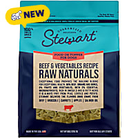 Stewart Raw Naturals Beef & Vegetable Freeze Dried Dog Food or Meal Topper