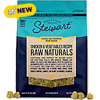 Stewart Raw Naturals Chicken & Vegetable Freeze Dried Dog Food or Meal Topper