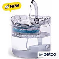 EveryYay 2-Liter Clear Pet Fountain