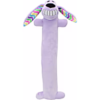 Multipet International Loofa Dog Pastel Purple 12" Dog Toy