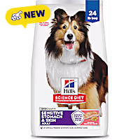Hill's Science Diet Adult Sensitive Stomach & Sensitive Skin Salmon & Brown Rice Recipe Dry Dog Food