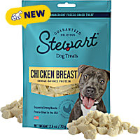 Stewart Chicken Breast Single Ingredient Freeze-Dried Dog Treats