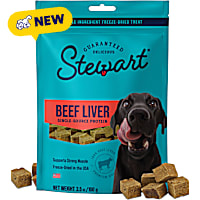 Stewart Beef Liver Single Ingredient Freeze Dried Dog Treats
