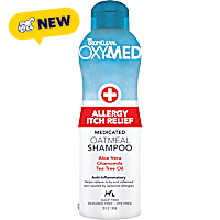 TropiClean OxyMed Allergy Itch Relief Dog Shampoo
