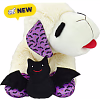 Multipet International Halloween Jumbo Lamb Chop Holding a Bat for Dogs