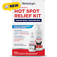 Vetericyn Antimicrobial Hot Spot Relief Kit for Dogs