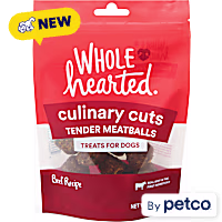 WholeHearted Beef Recipe Tender Meatballs Treats for Dogs