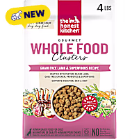 The Honest Kitchen Gourmet Whole Food Clusters Grain Free Lamb & Superfoods Recipe Dog Food