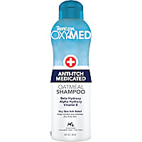 TropiClean OxyMed Medicated Anti Itch Oatmeal Shampoo for Pets