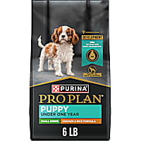 Purina Pro Plan High Protein DHA Chicken & Rice Formula Small Breed Puppy Food