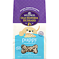 Wellness Old Mother Hubbard Classic Puppy Natural Mini Oven-Baked Biscuits Dog Treats