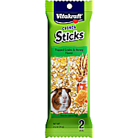 Vitakraft Popped Grains and Honey Flavor, Crunch Sticks Guinea Pig Treats