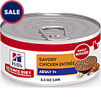Hill's Science Diet Savory Chicken Entree Senior 7+ Canned Cat Food
