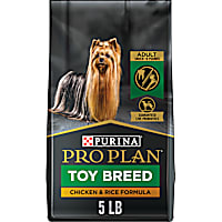 Purina Pro Plan with Probotics Chicken & Rice Formula Toy Breed Dry Dog Food