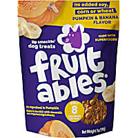 Fruitables Pumpkin & Banana Flavor Baked Deliciously Healthy Dog Treats