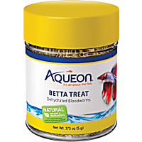 Aqueon Betta Treat Freeze Dried Blood Worms