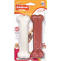 Nylabone Dura Chew Twin Pack Bacon & Chicken Flavored Dog Chews